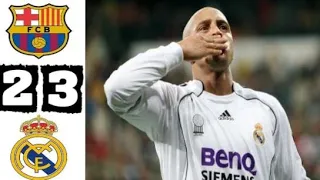 Highlights & Goals | Barca Legends 2-3 Real Madrid Legends |