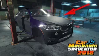 НАШЕЛ BMW X6 НА СВАЛКЕ! НАЧИНАЕМ ВОССТАНАВЛИВАТЬ! CAR MECHANIC SIMULATOR 18