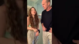 Clark Gregg and daughter Stella Gregg on TikTok (4/30/20)