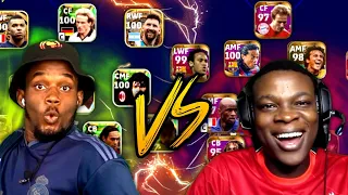 Prof Bof BATTLES Mackie Pes HD⚔️ in EPIC VS LEGENDARY players challenge🤯 Part 1