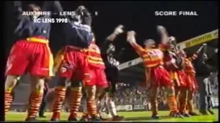 9 mai 1998 : Auxerre 1-1 Lens - Champion de France ! (Haute qualité)