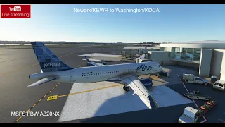 MSFS | A320 NX FBW Experimental | KEWR - KDCA River Visual 19