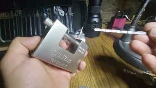 Snauzer 'Top Security' 🤣 Dimple Container lock with Homemade Rake