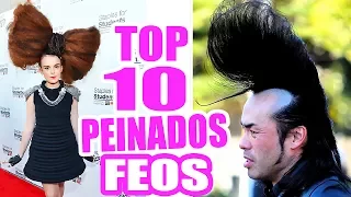 Los 10 Peinados Más Feos y Raros del Planeta! SandraCiresArt