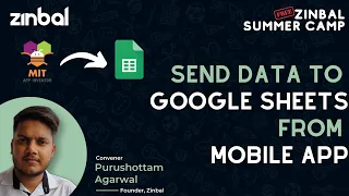 Send Data to Google Sheets from Mobile App | MIT App Inventor