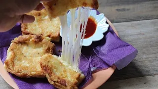 Mozzarella en Carrozza - Fried Mozzarella Sandwich Recipe