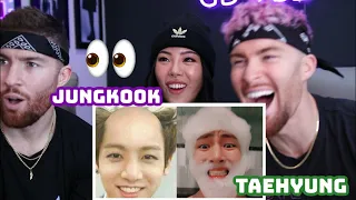 Our First Time Reaction To BTS TaeKook! V + Jungkook! 😆😍