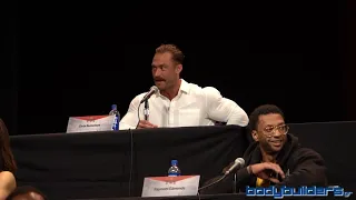 Chris Bumstead vs. Breon Ansley at the 2020 Mr. Olympia Press Conference