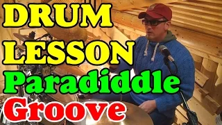 Funk & Jungle Paradiddle Grooves | Drum lesson Урок игры на барабанах Clases de bateria ドラムレッスン