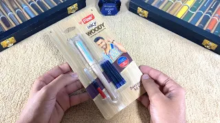 Flair Inky Woody Fountain Pen Unboxing And First Impressions | Fountain Pen With Converter For 60 Rs