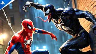 Venom's Great Escape From Oscorp Facility - Marvel's Spider-Man 2 Venom Transformation