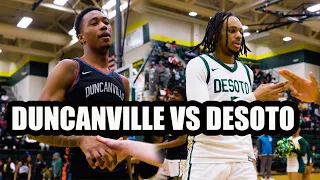 Duncanville vs Desoto Rematch!! Ron Holland is the best Duncanville Player Ever Desoto Senior Night