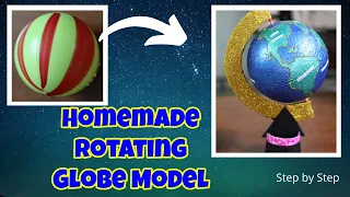 3D Globe Model | Globe model for school project | How to make Globe Very Easy at Home | DIY