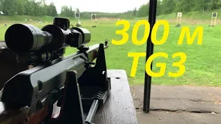 TG3 первая стрельба на 300 м