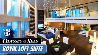 Royal Loft Suite | Royal Caribbean Odyssey of the Seas Full Walkthrough Tour & Review 4K