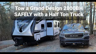 Towing a Grand Design Imagine 2800BH with a Ram 1500 Half Ton SAFELY