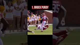 🏈 Which INCOMPLETE Pass Was Best? (Mahomes vs Purdy) #nfl