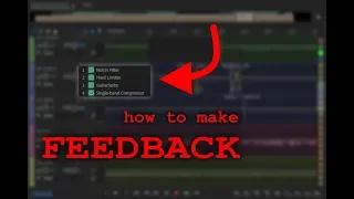 How To Make Artificial Guitar Feedback - CMO Production Tutorial