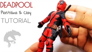 ✅COMO HACER DEADPOOL DE PLASTILINA / TUTORIAL ✅ MI MUNDO DE PLASTILINA