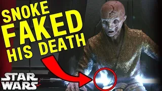 How Snoke FAKED His Death in The Last Jedi (Episode 9 Spoilers!)