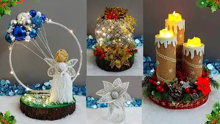 5 Economical Christmas Decoration idea with simple material |DIY Affordable Christmas craft idea🎄232