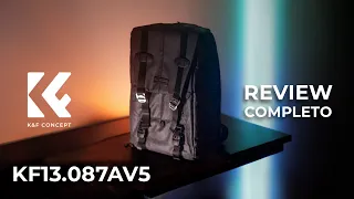 A melhor mochila para fotógrafos! |  Review KF13.087AV5 da Kentfaith