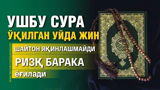 УЙНИ ЖИН-ШАЙТОН, СЕХР-ЖОДУДАН ТОЗАЛОВЧИ СУРА. УЙИНГИЗДА БУ СУРАНИ ЎҚИБ ҚУЙИБ ЮРИНГ!