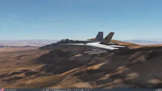 DCS F-18 Hornet HARM vs 2 Mobile SA-19 Tunguska