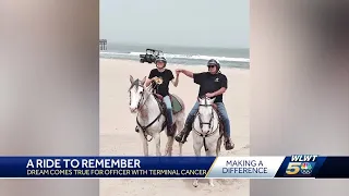 Butler County Mounted Patrol officer diagnosed with late-stage cancer gets wish granted