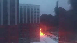 СТРАШНА ПОЖЕЖА В МОСКВІ 11 січня