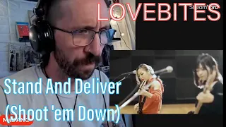 METALHEAD REACTS| LOVEBITES - Stand And Deliver (Shoot 'em Down) [OFFICIAL MUSIC VIDEO]