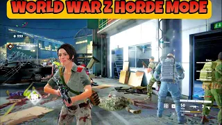 World War Z Walkthrough Gameplay Extreme Horde Mode Completed 20 Waves