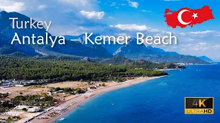 Turkey 2022 | Antalya – Kemer Beach | 4K |