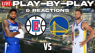 Los Angeles Clippers vs Golden State Warriors | Live Play-By-Play & Reactions