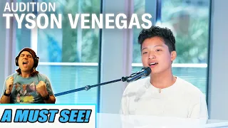 TEENAGER SHOCKS WITH GROWN MAN VOICE! Tyson Venegas - New York State Of Mind American Idol Reaction