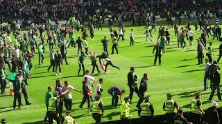 RIOTS AT SCOTTISH CUP FINAL! RANGERS VS HIBS| FAN FOOTAGE #3