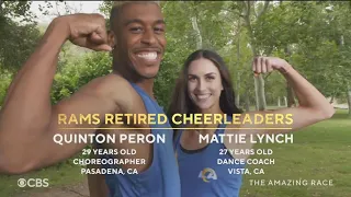 Former Rams cheerleaders have something to cheer about on new season of The Amazing Race