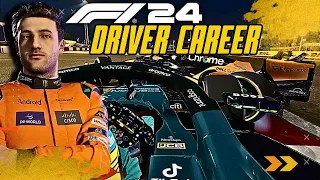 F1 24 DRIVER CAREER Part 1: Battling With Lando Norris!