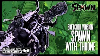 McFarlane Toys Spawn With Throne Sketch Edition @TheReviewSpot