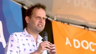 Adam Kay speech to junior doctor's pay rally 2023