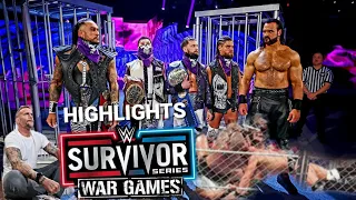 Men's War Games Match Highlights Survivor Series 2023