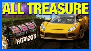 Forza Horizon 4 Fortune Island : ALL RIDDLES, TREASURE CHEST LOCATIONS + PRIZES!!