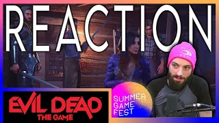 Evil Dead: The Game - Gameplay Reveal Trailer REACTION!! - Summer Game Fest 2021