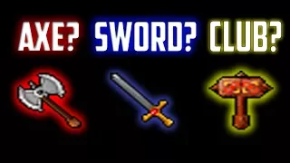 AXE vs SWORD vs CLUB: Which one is better?