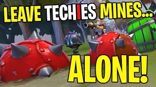 Leave Techies Mines Alone! - DotA 2 Funny Moments