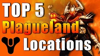 DESTINY-TOP 5 PLAGUELAND LOCATIONS!