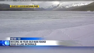 Man missing in Glacier National Park found dead in Lake McDonald