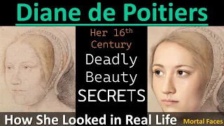 DIANE DE POITIERS: Drinking Gold Caused Brittle Bones Then She Fell Off A Horse and Died