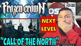 OLDSKULENERD REACTION | FROZEN CROWN - Call Of The North (Official Video)