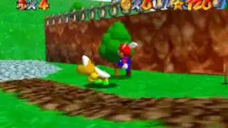 Super Mario 64 - Koopa the quick (0 sec glitch)